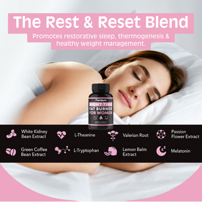 FEMBURN Nighttime Fat Burner for Women